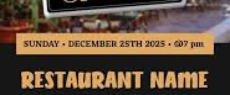 Christmas Celebration at Akropolis Greekish Restaurant 🎄